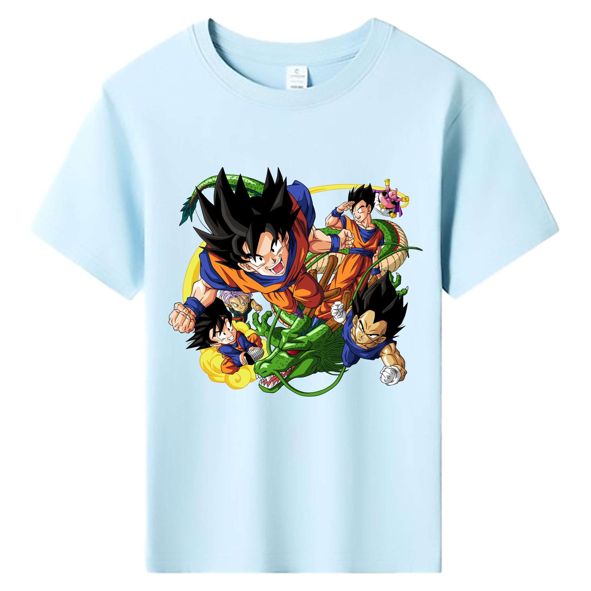 （画像用） ドラゴンボール DRAGON BALL 綿100％キッズTシャツ（フロントプリント）